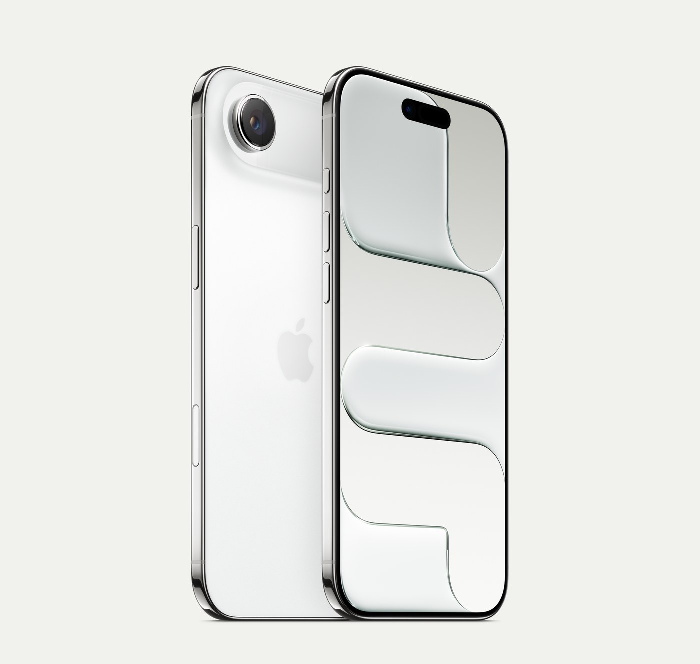iPhone Air, Cloud White