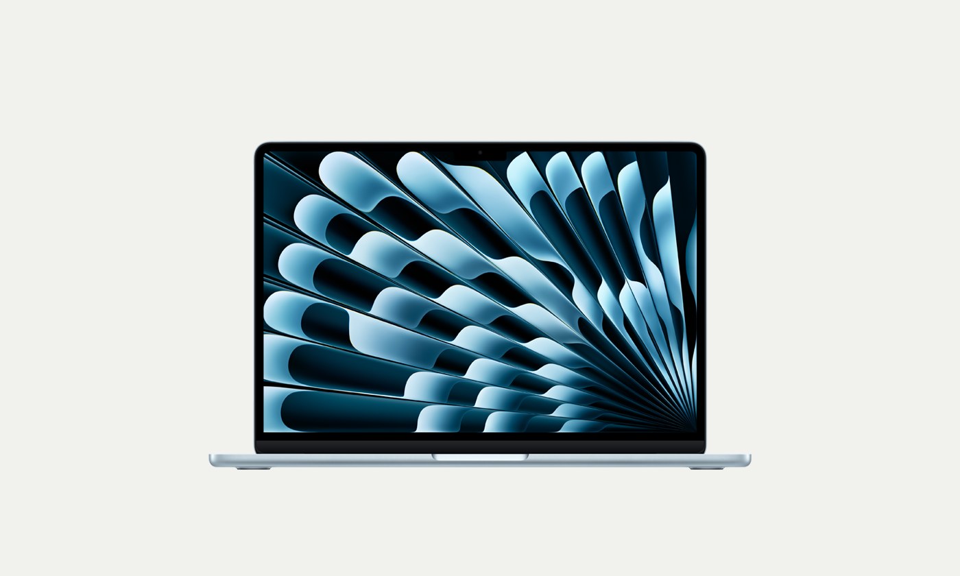 MacBook Air 13-inch, Sky Blue