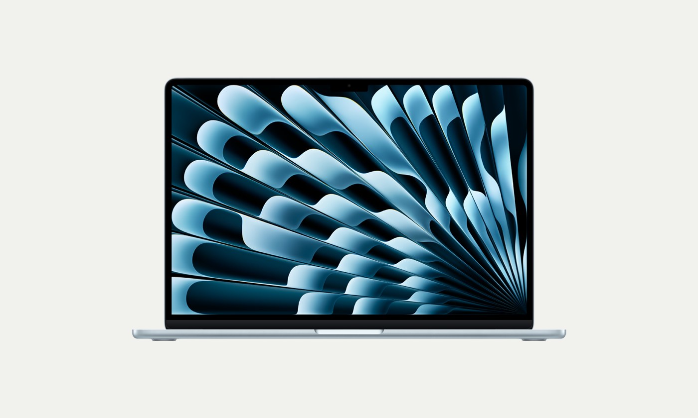 MacBook Air 15-inch, Sky Blue